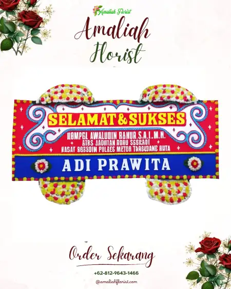 Papan Bunga Ucapan Selamat Batiombo